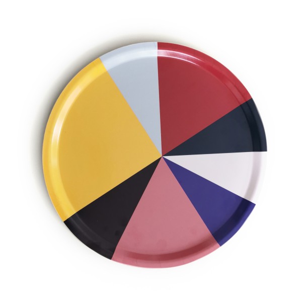 FARBKREIS . Tray . 38 cm . edited by muse