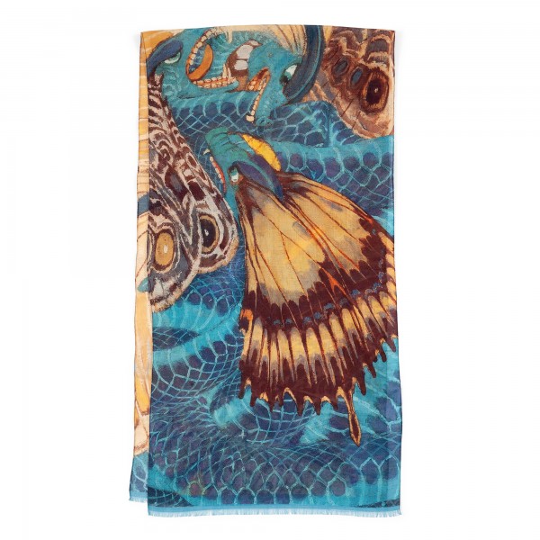 EDWARD OKUN . Scarf . edited by muse