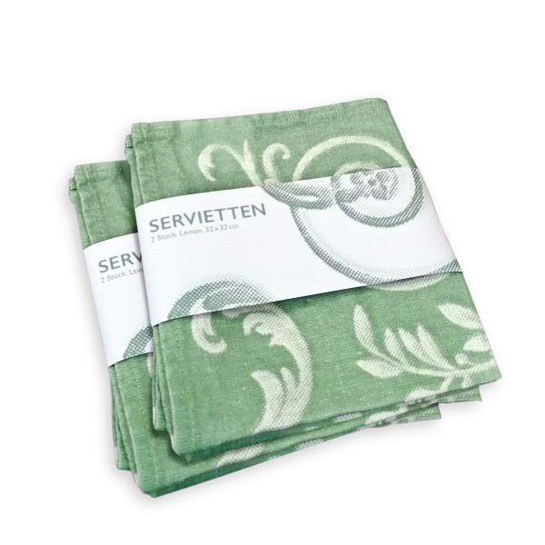 ORNAMENT . NAPKINS Set of 2